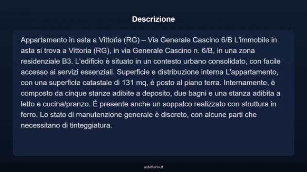 Immobile in asta di 131 m² con più di 5 locali in vendita a Vittoria - Foto 4