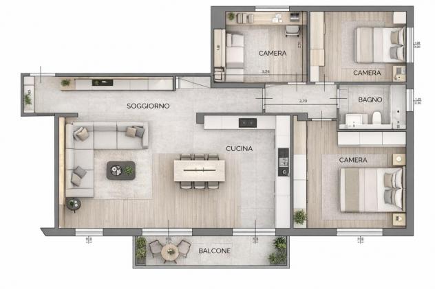 appartamento in vendita a Livorno