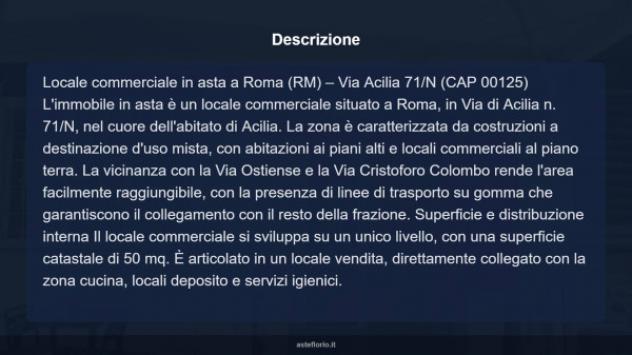 Immobile in asta di 50 m² in vendita a Roma - Foto 5