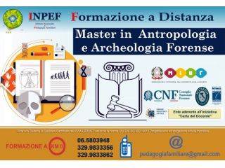 Master in Antropologia e Archeologia Forense