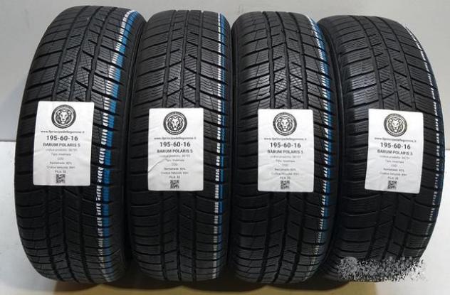 4 gomme 195 60 16 barum a38759