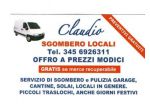 Sgombero locali di ogni genere e piccoli trasporti