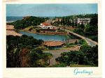 Cartolina di Ramsgate South Coast Natal Sud Africa Vintage