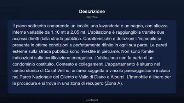Immobile in asta di 102 m² in vendita a Casal Velino - Foto 5