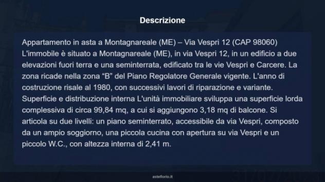 Immobile in asta di 99 m² in vendita a Montagnareale - Foto 14
