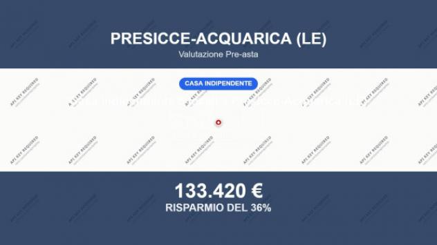 Immobile in asta di 190 m² con più di 5 locali in vendita a Presicce-Acquarica