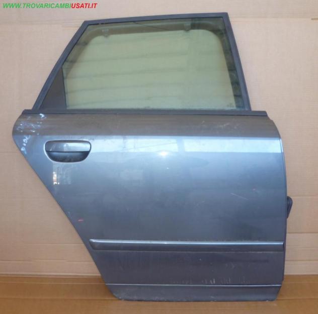 PORTA POST.D. GRIGIO MEDIO MET. C/ALZ. E SERR. Carrozzeria Lamierati esterni Porte Porta post. dx. AUDI - A4 - 01-11-2004 - 01-10-2007