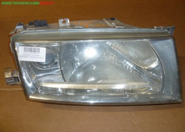 PROIETTORE D. C/F SKODA OCTAVIA (1U)  Parti elettriche  Fanaleria  Proiettori  Proiettore ant. SKODA - OCTAVIA - 01-09-2000 - 01-10-2004