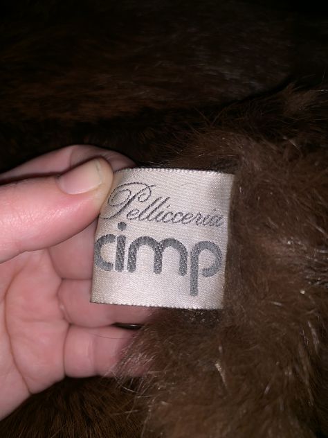 UNA PELLICCIA LUNGA USATA VINTAGE DONNA DENTRO TUTTO VERO PELO DI CONIGLIO/LAPIN - Foto 9