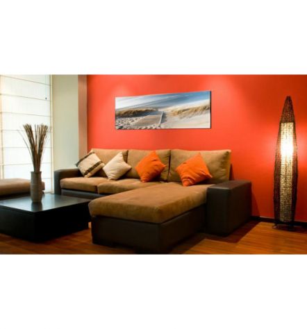 Quadro Con Vetro Acrilico Sulla Spiaggia Cm.120x40 E 135x45 - Foto 2