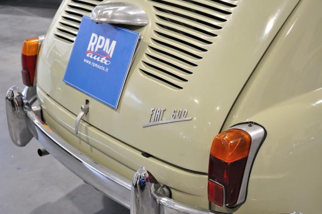 Fiat 600 tipo 100 633cc targhe nere ottima - Foto 8