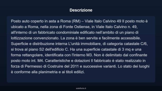 Immobile in asta di 3 m² in vendita a Roma - Foto 9
