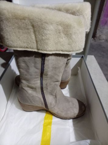 Manas Design - Stivali in Pelle Scamosciata n. 36 - Foto 4