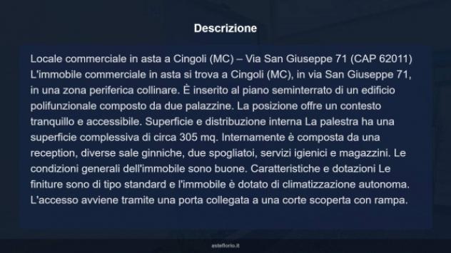 Immobile in asta di 305 m² in vendita a Cingoli - Foto 10