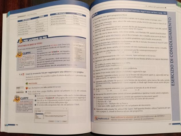 Clippy per NUOVA ECDL Syllabus 6.0, Vol.1 - Foto 3