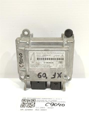 CENTRALINA AIRBAG JAGUAR XF Serie 8X2314B654AC 0285010657 306DT (0811)