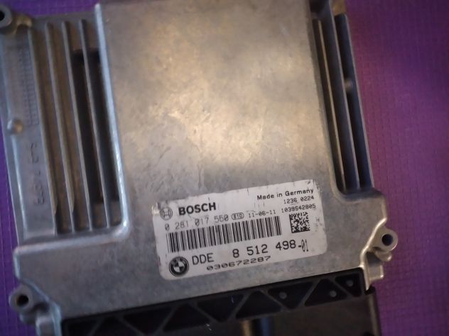 CENTRALINA MOTORE ENGINE ECU BMW SERIE 1 E87 E82 120D SPORT 2.0 CODE: 0281017550 - Foto 2