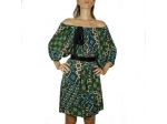 Abito in maglia jersey verde - tg. L