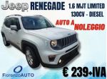Jeep Renegade 1.6 MJet Limited 96 Kw (Man) "AUTO NOLEGGIO" (1285)