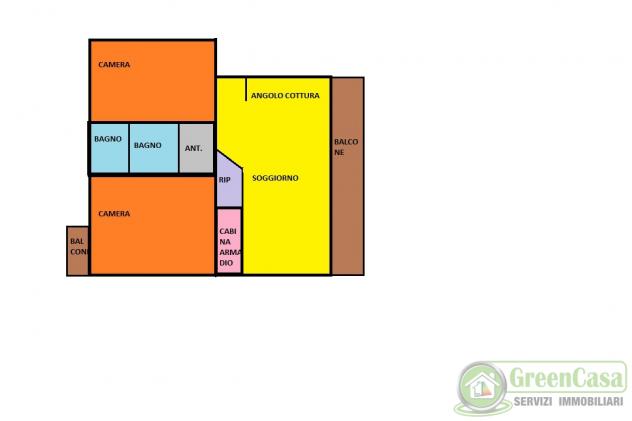 APPARTAMENTO di 3 vani e di 95 mq (CAMBIAGO) rif. IGC 3 LOCALI CAMBIAGO - Foto 20