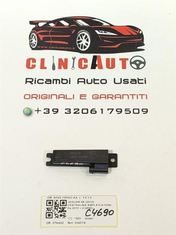 CENTRALINA AMPLIFICATORE JAGUAR XE Serie (X760) AH42-15K603-AA 204DTA diesel 1999 (15)