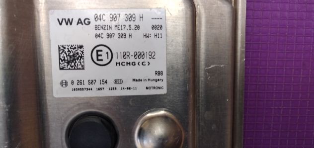 Centralina iniezione VOLKSWAGEN 04C907309H 0261S07154 UP! - Foto 4