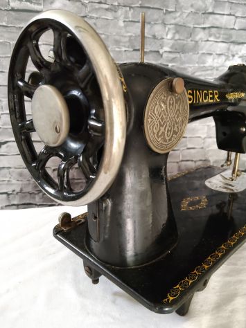 macchina da cucire Singer vintage d'epoca - Foto 2
