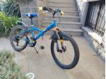 Bicicletta da Bambino B'Twin 20" Blu - Con Cambio e Ammortizzatore