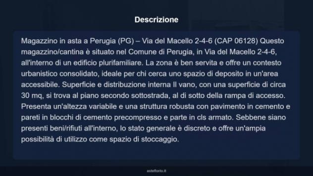 Immobile in asta di 30 m² in vendita a Perugia - Foto 9