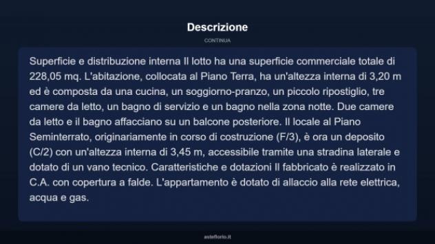 Immobile in asta di 228 m² con più di 5 locali in vendita a Bella - Foto 7