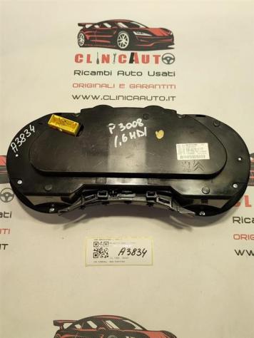 QUADRO STRUMENTI PEUGEOT 3008 Serie 9805232380 DV6TED4 (0916) - Foto 3