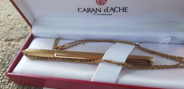 Roller Caran d'Ache Gold Plated  vintage - Foto 2