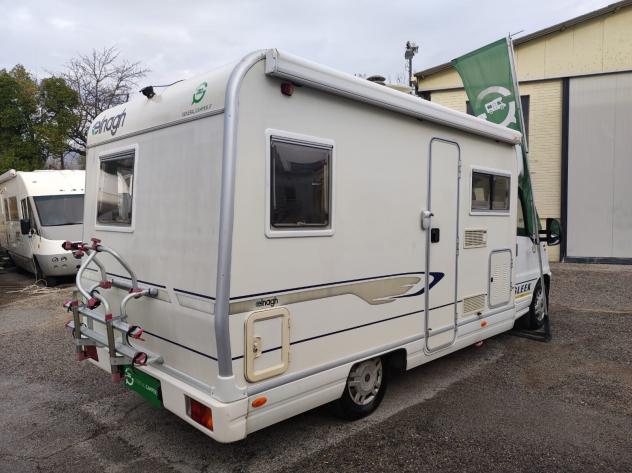 CAMPER ELNAGH SLEEK DUCATO SEMINTEGRALE FOTOVOLTAICO CLIMATIZZATORE TENDALINO GENERALI USATI 519 - Foto 4