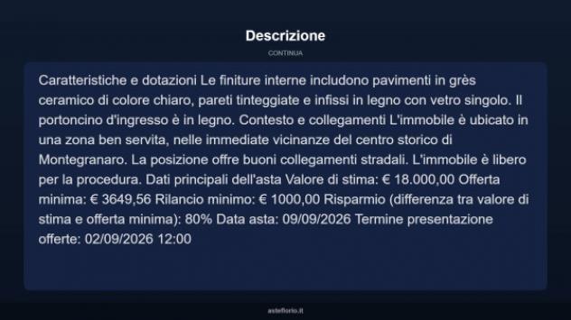 Immobile in asta di 40 m² in vendita a Montegranaro - Foto 6