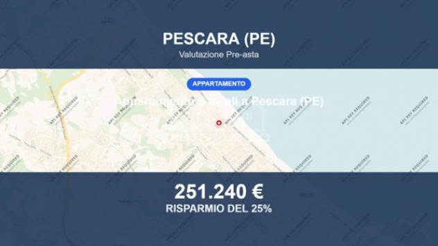 Immobile in asta di 152 m² con più di 5 locali in vendita a Pescara