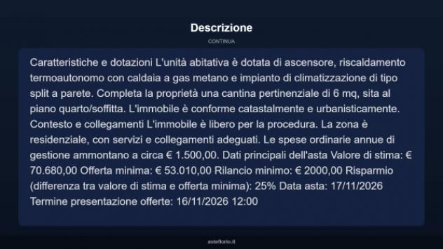 Immobile in asta di 22 m² in vendita a Ventimiglia - Foto 5