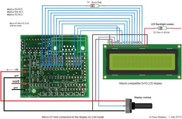Micro-GT mini scheda programmazione PIC 16F876A - Foto 4