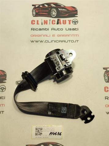 CINTURA DI SICUREZZA POSTERIORE DX OPEL Corsa E 3° Serie 13427752 609160500D B12XEL (15) - Foto 2