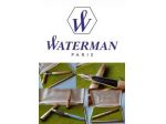 WATERMAN C/F Paris, Stilografica Vintage PLAQUE OR G 20, pennino oro 14k.