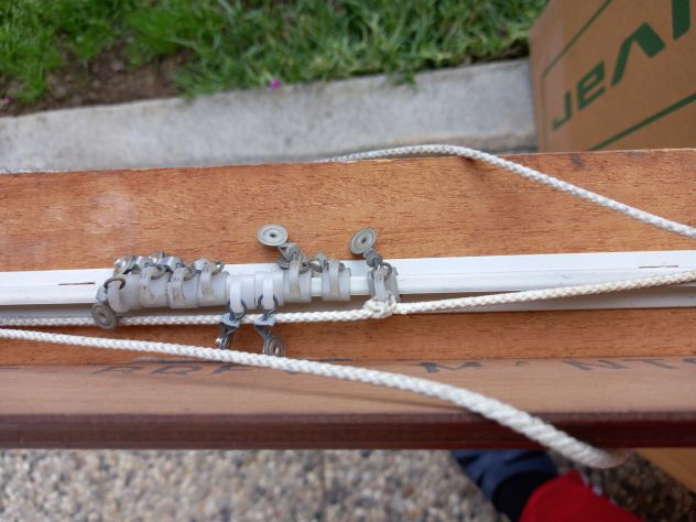 Supporto per soffitto in legno per tende mantovane - Foto 3