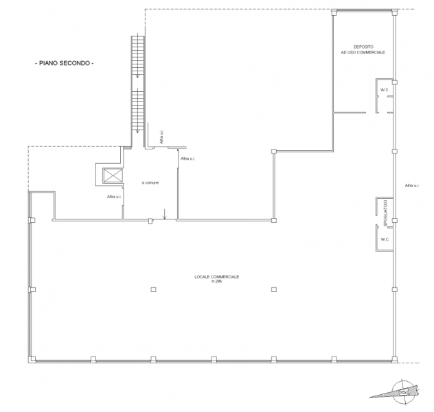 Capannone commerciale in vendita a Siena 830 mq Rif: 1220454
