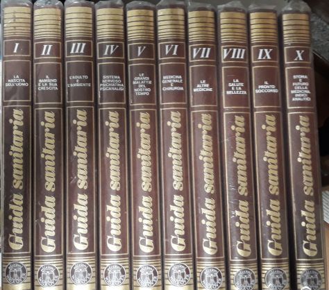 Enciclopedia Guida Sanitaria 10 volumi