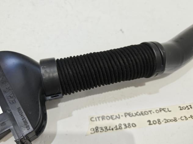 TUBO ASPIRAZIONE FILTRO ARIA PEUGEOT 208 Serie 9833418380 Turbo Benzina 1.2 (19) - Foto 4