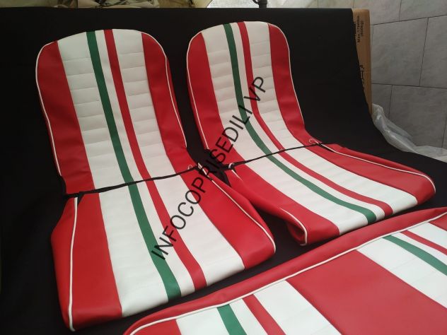 COPRISEDILI FIAT 500 FLR Linea Max Extend + Rivestimento Pannelli completi - Foto 10