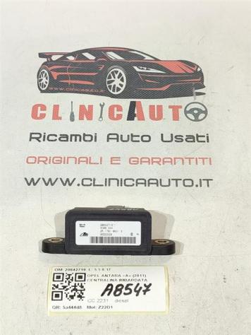 SENSORE IMBARDATA OPEL Antara Serie 20842719 Z22D1 (0615)