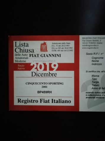 500 Giannini GK3 O R I G I N A L I S S I M A rara - Foto 10