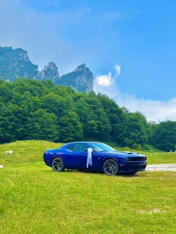 DODGE CHALLENGER 2019 BLU METALLIZZATO - V6 - Foto 2