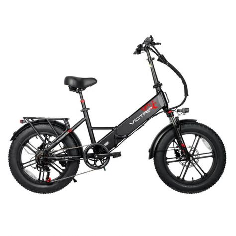 FAT BIKE PIEGHEVOLE VICTRIP T5S 250W 48V NUOVO - Foto 2
