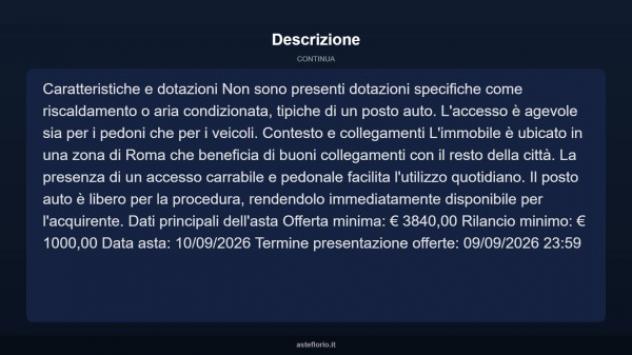 Immobile in asta di 17 m² in vendita a Roma - Foto 6