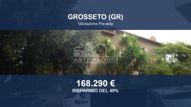 Immobile in asta di 344 m² con più di 5 locali e box auto in vendita a Grosseto